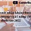 Cv Tiếng Anh Cho Nhân Viên Xuất Nhập Khẩu