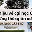 Điểm Chuẩn Ngành Sư Phạm Đại Học Cần Thơ 2024