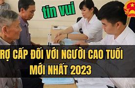 Trợ Cấp Đối Với Người Cao Tuổi